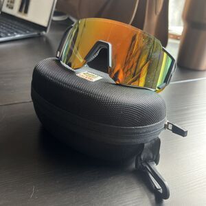 CATEYE Cycling Sunglasses Visor Reflective Yellow